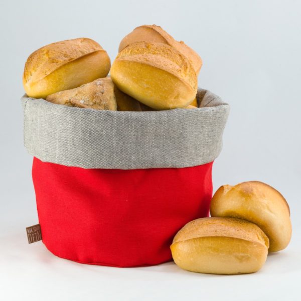 bunbag, Brotkorb, Brotbeutel, Brötchentasche, Brotaufbewahrung, nachhaltig, Brot richtig lagern, Brotkorb Stoff, unverpackt, einkaufen, Brötchen frischhalten, Brotkorb zum verschließen