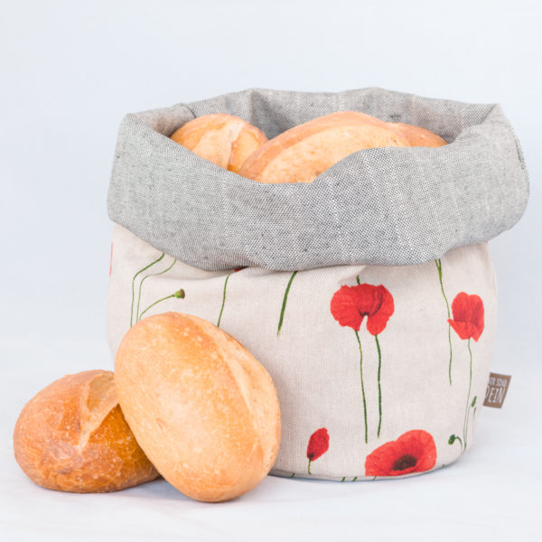 bunbag, Brotkorb, Brotbeutel, Brötchentasche, Brotaufbewahrung, nachhaltig, Brot richtig lagern, Brotkorb Stoff, unverpackt, einkaufen, Brötchen frischhalten, Brotkorb zum verschließen