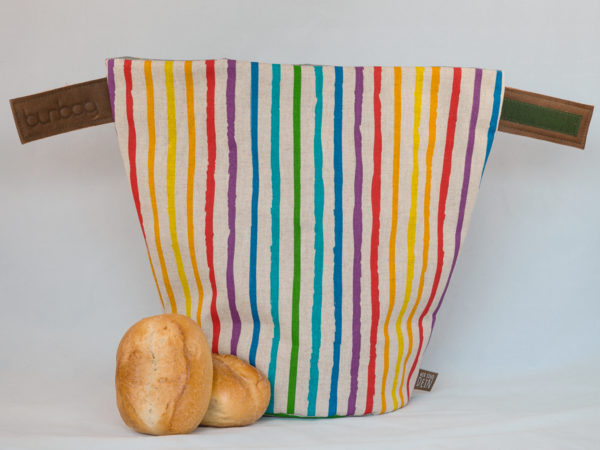 bunbag, Brotkorb, Brotbeutel, Brötchentasche, Brotaufbewahrung, nachhaltig, Brot richtig lagern, Brotkorb Stoff, unverpackt, einkaufen, Brötchen frischhalten, Brotkorb zum verschließen