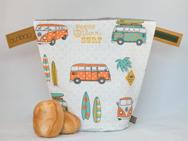 bunbag, Brotkorb, Brotbeutel, Brötchentasche, Brotaufbewahrung, nachhaltig, Brot richtig lagern, Brotkorb Stoff, unverpackt, einkaufen, Brötchen frischhalten, Brotkorb zum verschließen