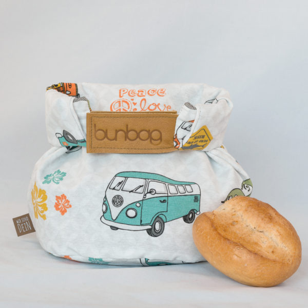 bunbag, Brotkorb, Brotbeutel, Brötchentasche, Brotaufbewahrung, nachhaltig, Brot richtig lagern, Brotkorb Stoff, unverpackt, einkaufen, Brötchen frischhalten, Brotkorb zum verschließen