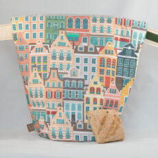 bunbag, brotkorb, haus, häuser, casa