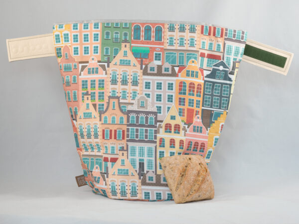 bunbag, brotkorb, haus, häuser, casa