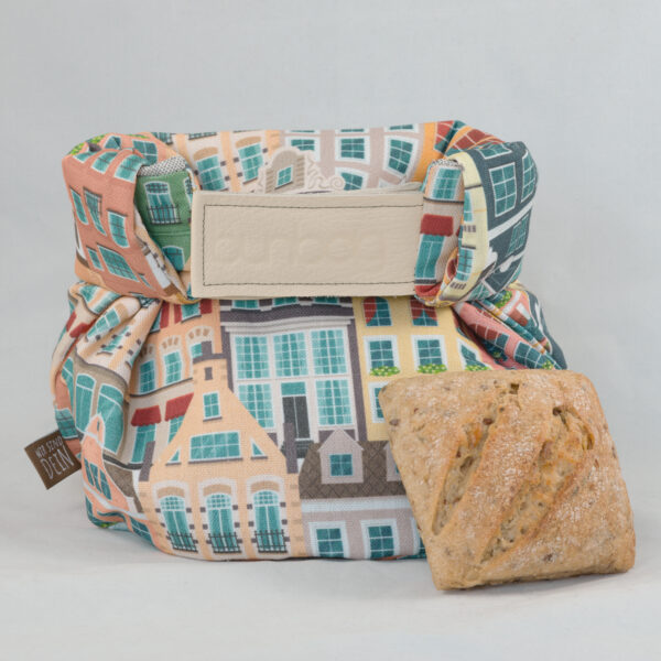 bunbag, brotkorb, haus, häuser, casa